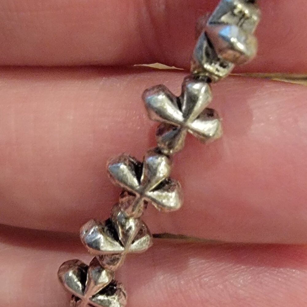 24PC Silver Plated Small Cross Beads Halcraft Bead Gallery - Picture 2 of 7